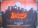 # SKYHOOKS very rare early concert poster Adelaide 1976
