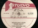 NEVER GIVE YOUR HEART AWAY - CARLTON N HIS SHOES 12