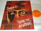 SWEET-GIVE US A WINK-ORIG UK 1976 VINYL LP-SPEC SLEEVE