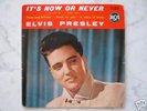 RARE ELVIS PRESLEY - EP 75619 - IT'S NOW OR NEVER 1960