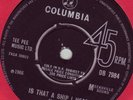 TORNADOS *IS THAT A SHIP I HEAR*UK 1967 N/M JOE MEEK