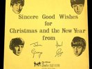 Beatles 1963 UK Fan Club Xmas Flexi-Disc.  EXCELLENT +
