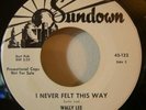 Wally Lee with The Storms SUNDOWN ROCKABILLY 45