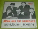 BRYAN AND THE BRUNELLES 1965  45 P/S 7” SINGLE BRAZIL