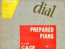 very rare original John Cage dbl LP/PREPARED PIANO/Dial