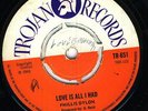 PHYLLIS DYLON - LOVE IS ALL I HAD - ORIG UK TROJAN 45