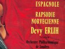 DEVY ERLIH plays Lalo - French Ducretet Thomson 124  NM