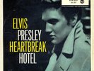 Elvis Presley EP   Heartbreak Hotel Genähtes Cover Rare