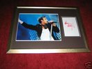 Robbie Williams Signed Display Framed