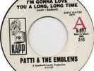 NORTHERN SOUL 45 - PATTI & THE EMBLEMS - KAPP 897  ORIG