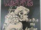MISFITS DIE DIE MY DARLING PURPLE Samhain Danzig 1st Pr