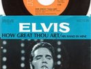 Elvis  How Great Thou Art w/RARE Picture Sleeve