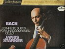 JANOS STARKER Cello BACH Suites   HOLLAND Stereo 3LP/NM