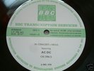 AC/DC- BBC TRANSCRIPTION DISC 1978
