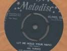 Mel Turner UK Melodisc 45 Popcorn Let Me Hold Your Hand