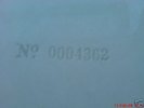 BEATLES WHITE ALBUM MONO AMAZING LOW NO. 0004362 EX.