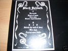 BLACK SABBATH , LIVE IN PARIS 20.12.1970 , MEGA-SELTEN
