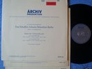 ARCHIV stereo 3 LP complete, BACH solo cello FOURNIER