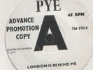 JUSTIN HAYWARD london is behind me PYE DEMO mod 1965