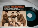 RARE FOUR BY THE BEATLES 45 EP; ROLL OVER BEETHOVEN +3