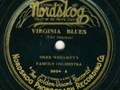 Herb Wiedoeft - jazz on rare California label NORDSKOG