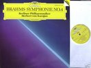 BRAHMS Symphony No 4 KARAJAN BPO DGG digital 1989 LP NM