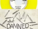 The Damned Don't Cry Wolf Yellow Vinyl Belgian Rare