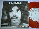 PRINCE GOTTA STOP PROMO ONLY RED VINYL PAISELEY PARK
