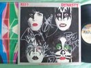 KISS SIGNED DYNASTY LP WITH INSERT GENE ACE PETER PAUL