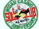 ORIGINAL 1970's WIGAN CASINO NORTHERN SOUL PATCH BADGE