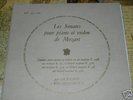 DF 123-4 MOZART SONATAS FOR VIOLIN & PIANO. LILI KRAUS
