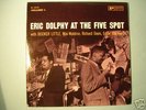Eric Dolphy at the Five Spot/Prestige USA. 1961