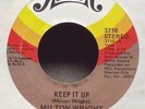 Milton Wright - Keep It Up - SP - Alston