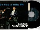 GENE VINCENT - Be bop a lula 62 -  France ,1962
