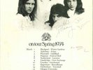 Genuine signed Queen 1974 tour flyer