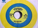 BEATLES Penny Lane Strawberry Field RARE Green lb PROMO