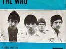 THE WHO - A LEGAL MATTER / INSTANT PARTY  DUTCH P/S 7