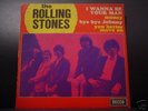 ROLLING STONES I Wanna P/S EP Rare French 2nd Issue NM