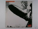 Led Zeppelin 1, UK orig LP, orange/plum, Superhype