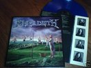 Megadeth Youthanasia Rare Blue Vinyl LP Mustaine