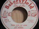 ROCKABILLY bill woods on BAKERSFIELD w/ BUCK OWENS rare