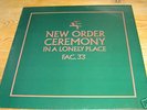 New Order - Ceremony - 1st Issue Ex+ (Joy Division)