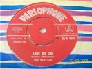 THE BEATLES  Love Me Do  UK 1st PRESS in BEACH SLEEVE.