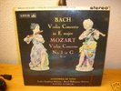 EMI ASD 429, De Vito,Bach&Mozart Violin Concertos,UK LP