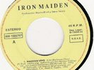 IRON MAIDEN Wasting love 7” Single Spanish PROMO RARE