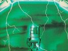 METALLICA FRENCH ORIGINAL GREEN COVER RIDE LIGHTNING