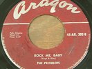 The Prowlers 45 Aragon Rock me Baby Rare Rockabilly