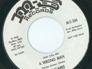 RARE NORTHERN TONY CLARKE (THEY CALL ME) A WRONG MAN