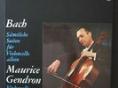 MAURICE GENDRON / BACH -- Complete Cello Suites/ stereo