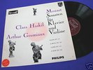 Rare CLARA HASKIL ARTHUR GRUMIAUX Mozart Sonaten LP